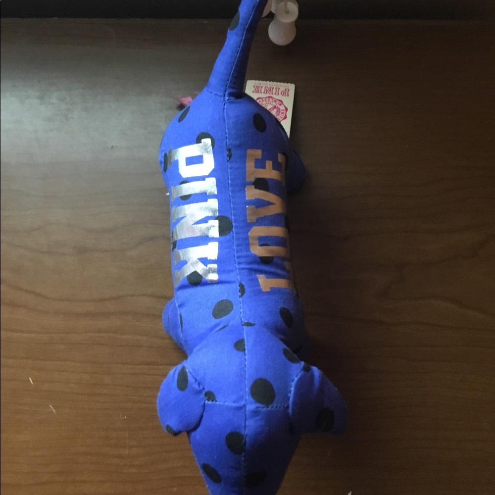 Victoria Secret Blue Polka Dot Dog.